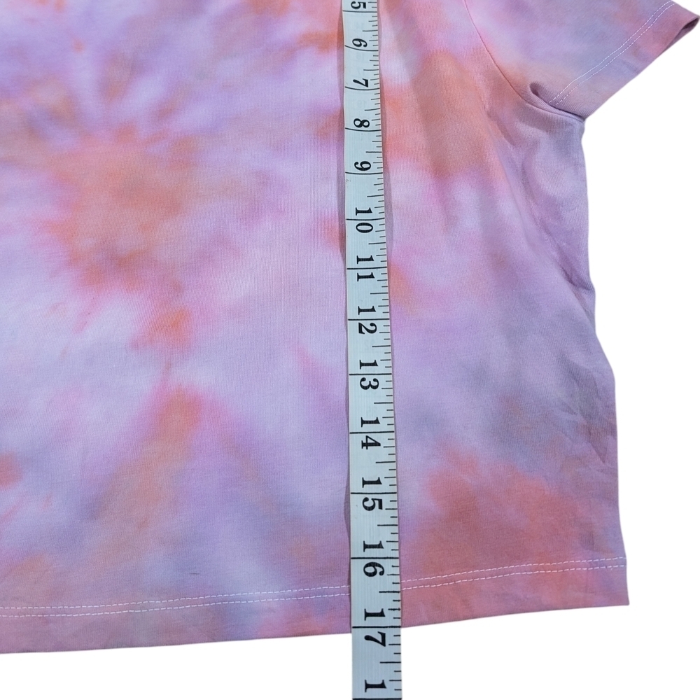 Wild Fable Tie-Dye Crop Top - Pink and Lavender Festival Women's XL - Picture 4 of 6